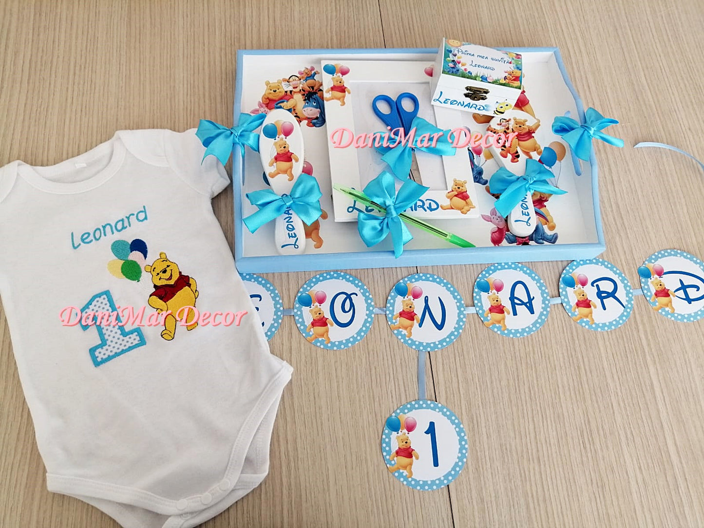 Set tavita mot baietel - Winnie the Pooh - DaniMar