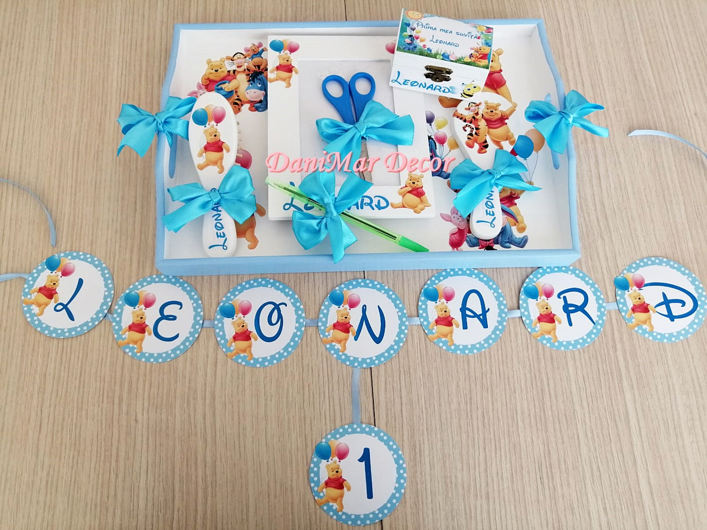 Set tavita mot baietel - Winnie the Pooh - DaniMar