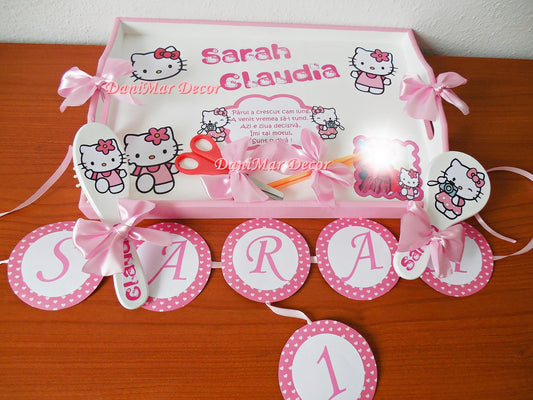 Set tavita mot fetita - tematica Hello Kitty - DaniMar