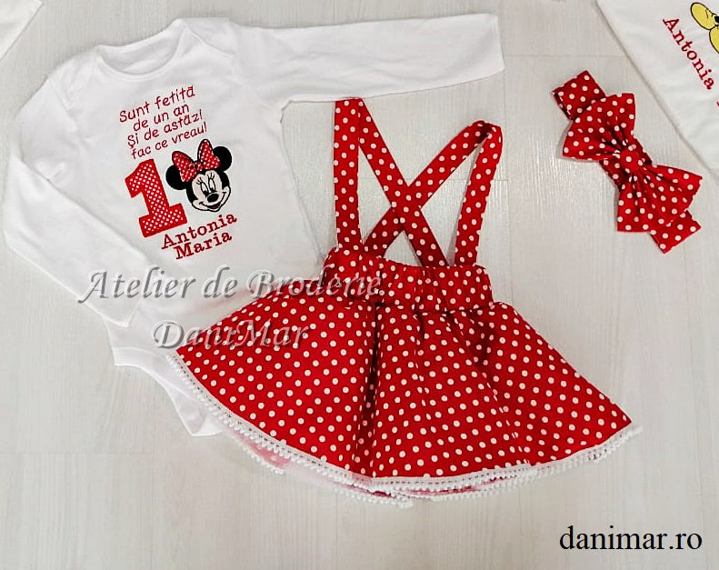 Set tavita mot fetite - tematica Minnie Mouse 11 - DaniMar