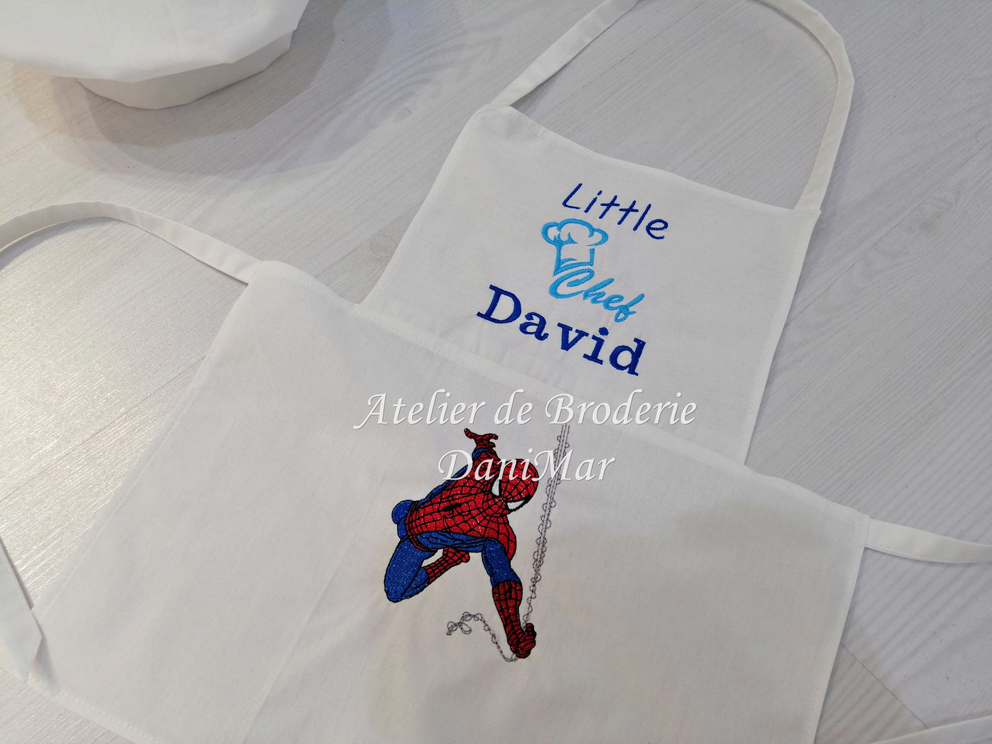 Set sort bucatarie si boneta copii - SpiderMan - DaniMar Wedding Salon