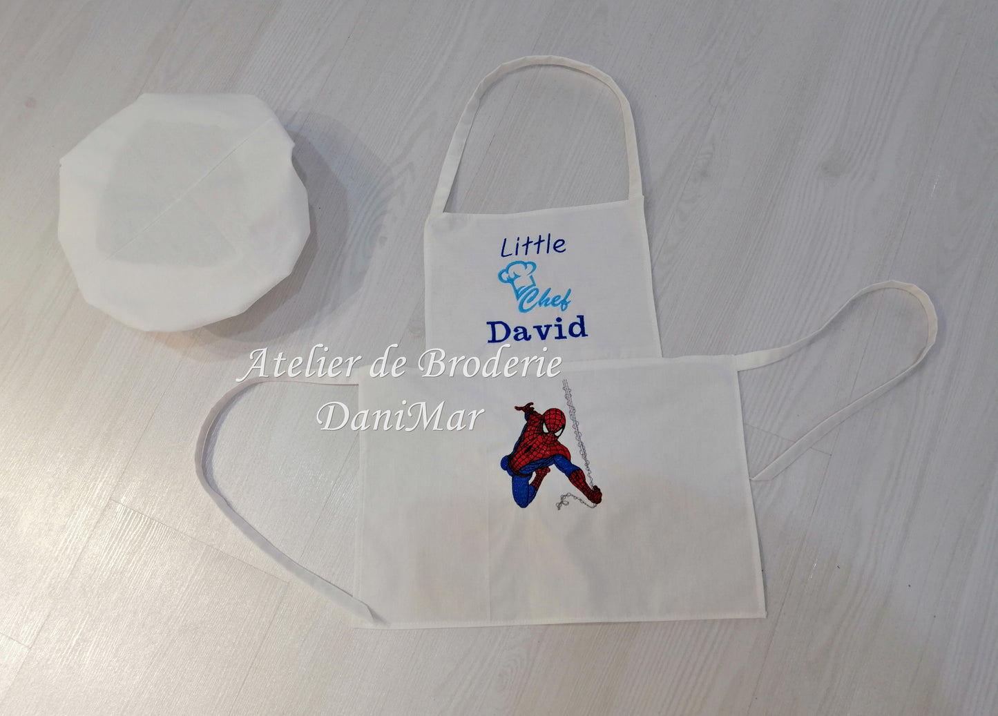 Set sort bucatarie si boneta copii - SpiderMan - DaniMar Wedding Salon