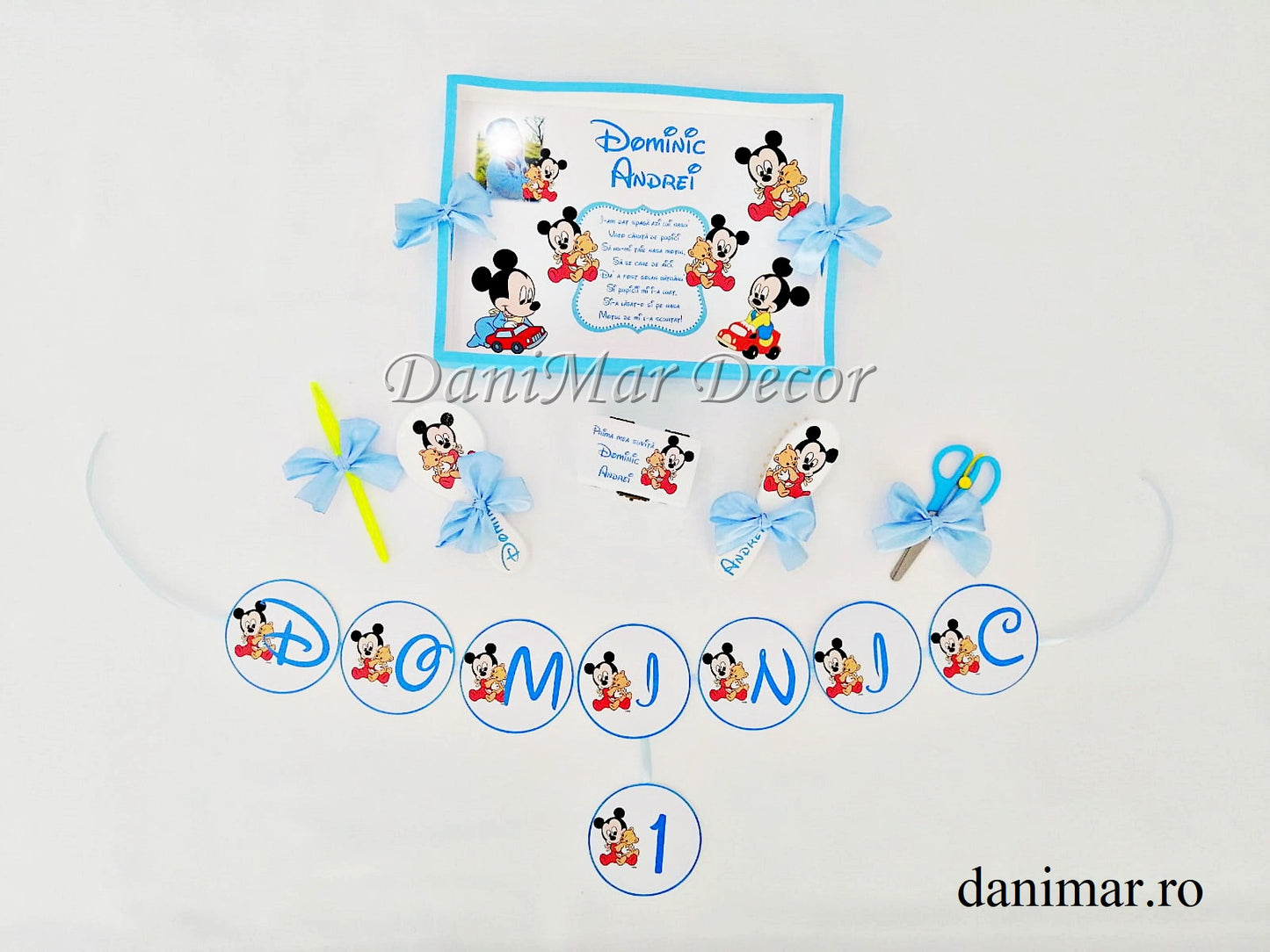 Set tavita mot baietel - Baby Mickey Mouse cartoon 01 - DaniMar