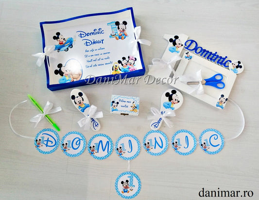 Set tavita mot baietel - Baby Mickey Mouse 04 - DaniMar