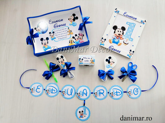 Set tavita mot baietel - Baby Mickey Mouse 09 - DaniMar