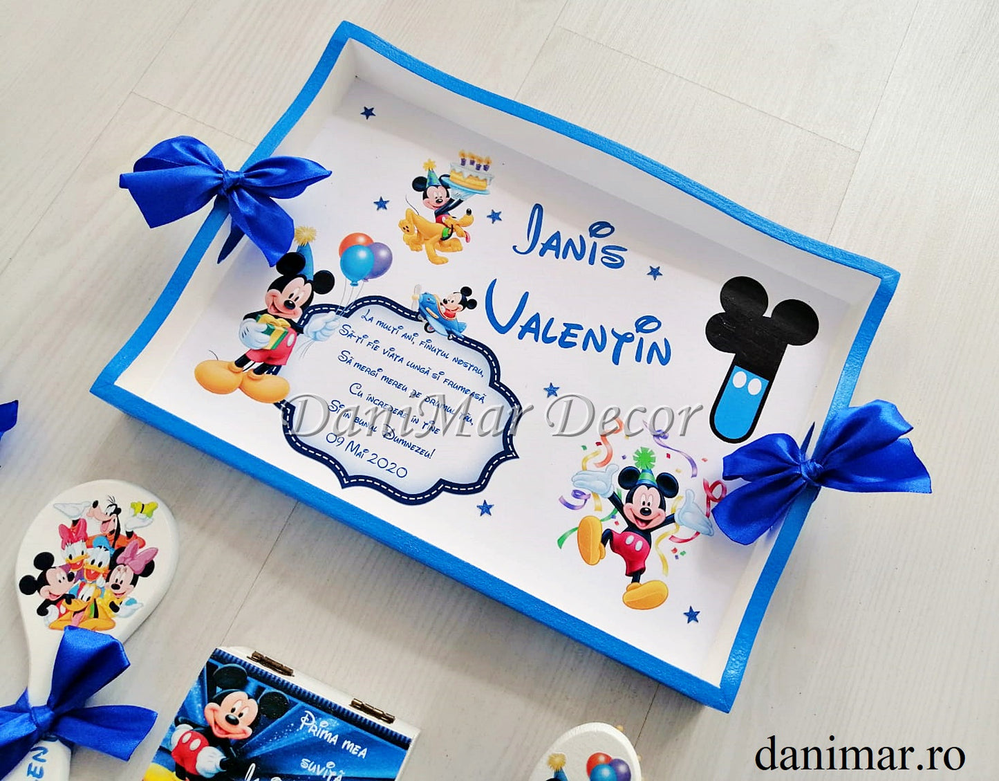 Set tavita mot baietel- tematica Mickey Mouse 04 - DaniMar