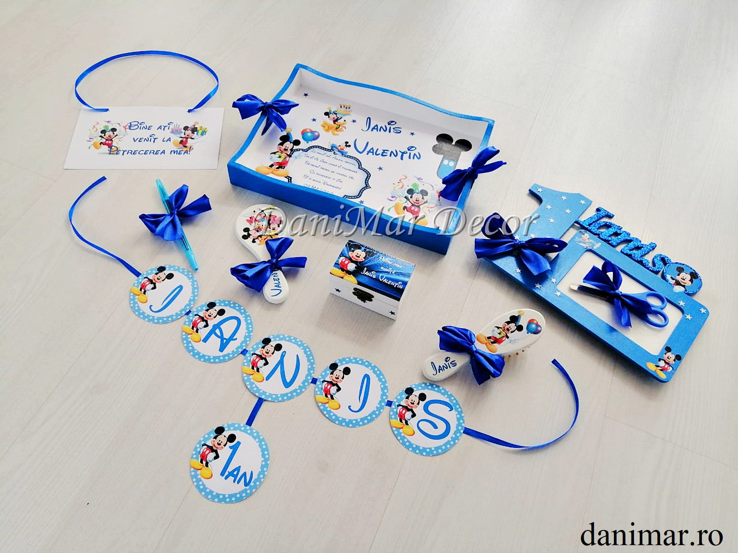 Set tavita mot baietel- tematica Mickey Mouse 04 - DaniMar