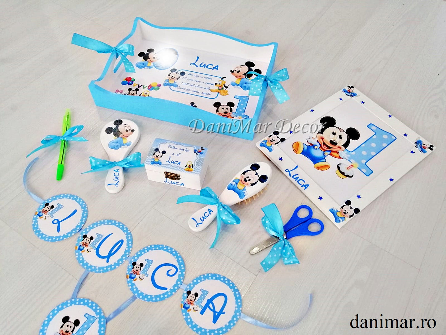 Set tavita mot baietel - Baby Mickey Mouse 07 - DaniMar