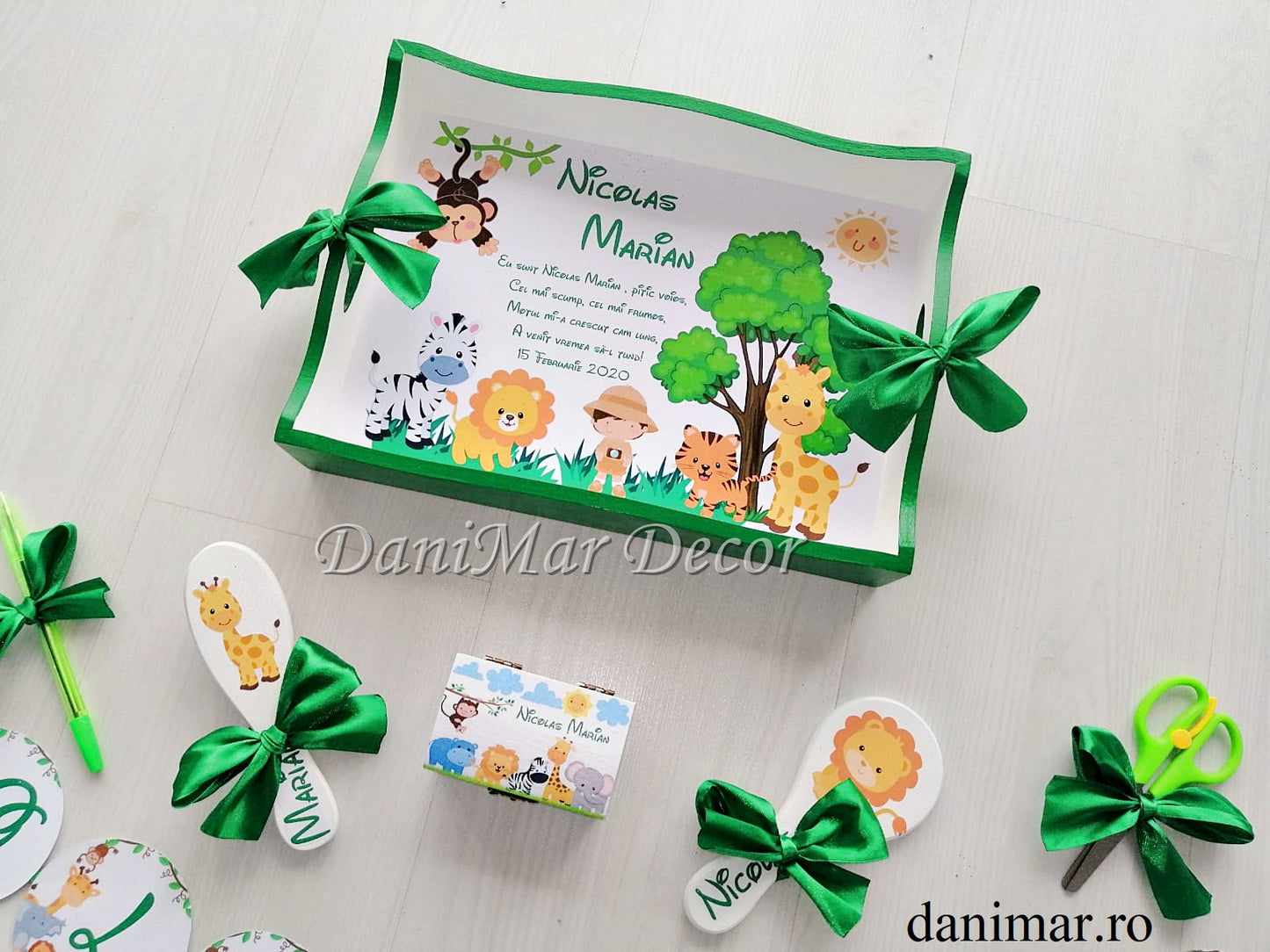 Set tavita mot baietel - Safari Animals 02