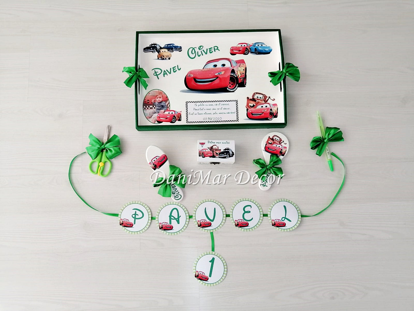Set tavita mot - Cars - DaniMar Wedding Salon