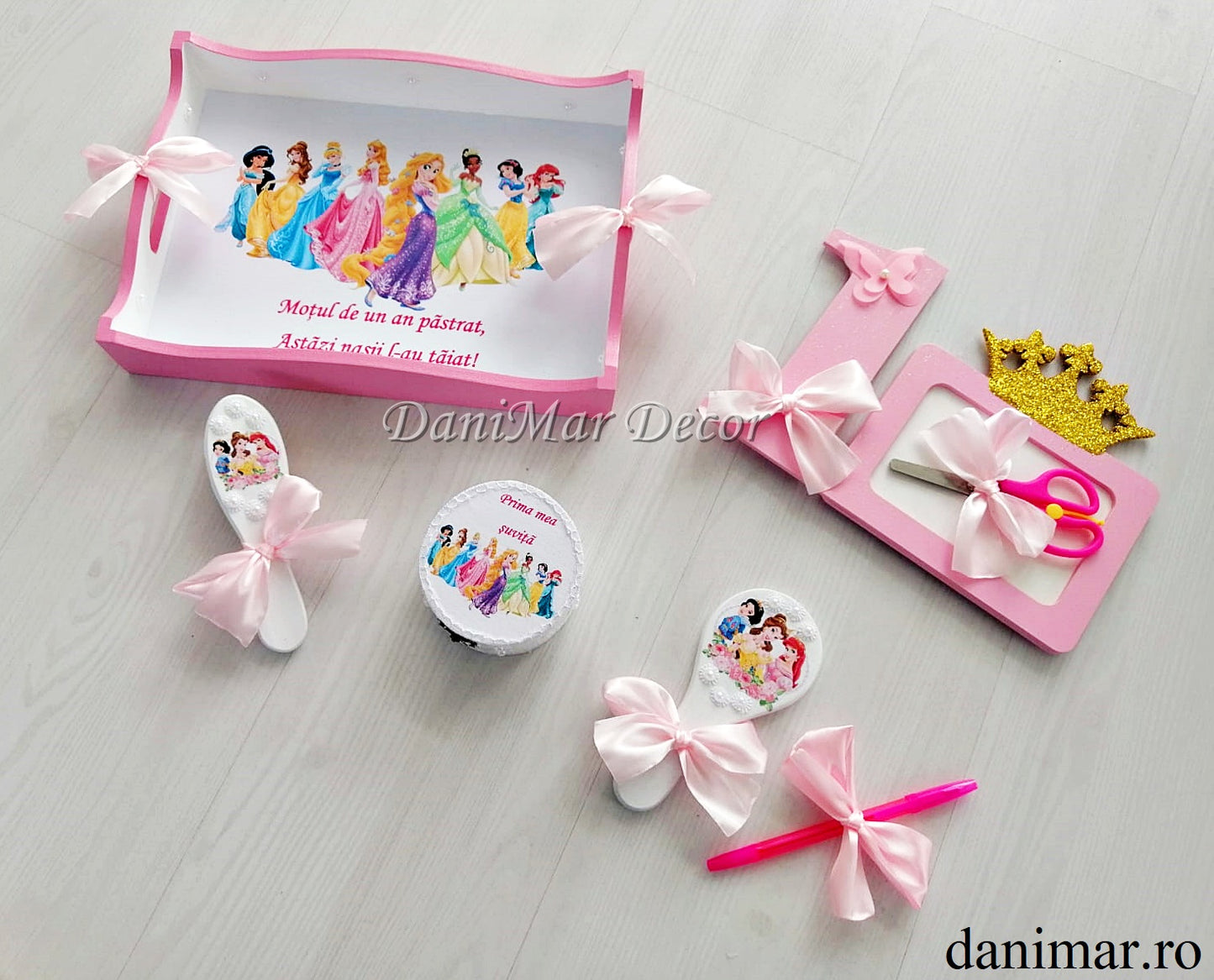 Set tavita mot fetita - Printese Disney - DaniMar