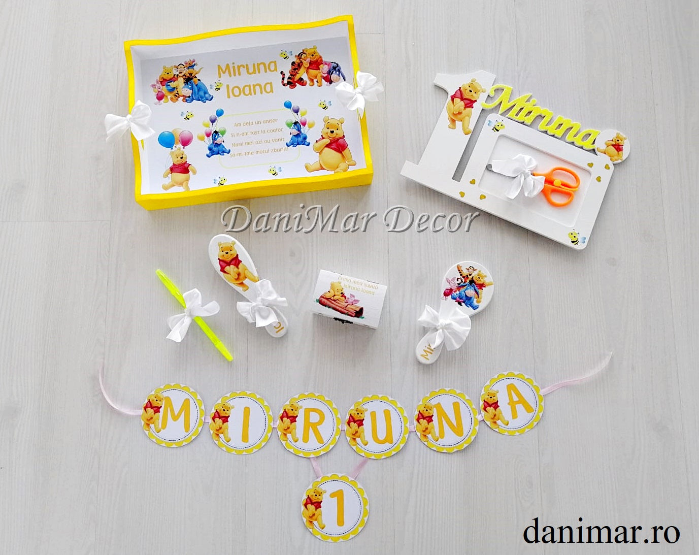Set tavita mot - Winnie the Pooh 01 - DaniMar