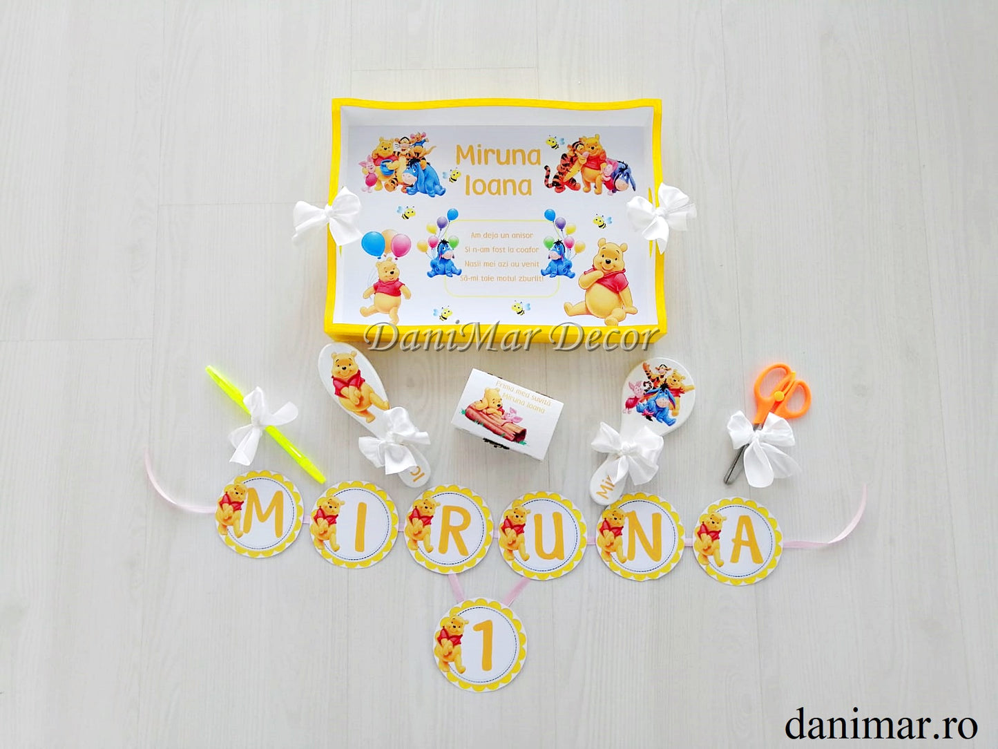 Set tavita mot - Winnie the Pooh 01 - DaniMar