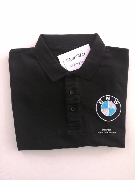 Tricou polo cu sigla BMW - DaniMar