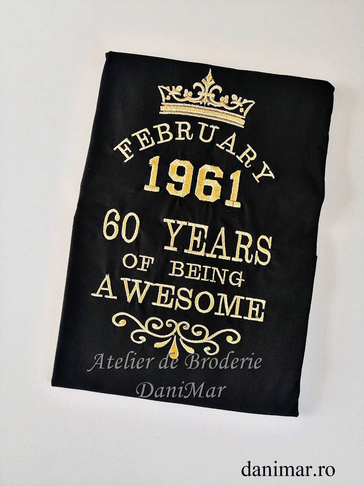 Tricou aniversar - 60 Years of being awesome - DaniMar