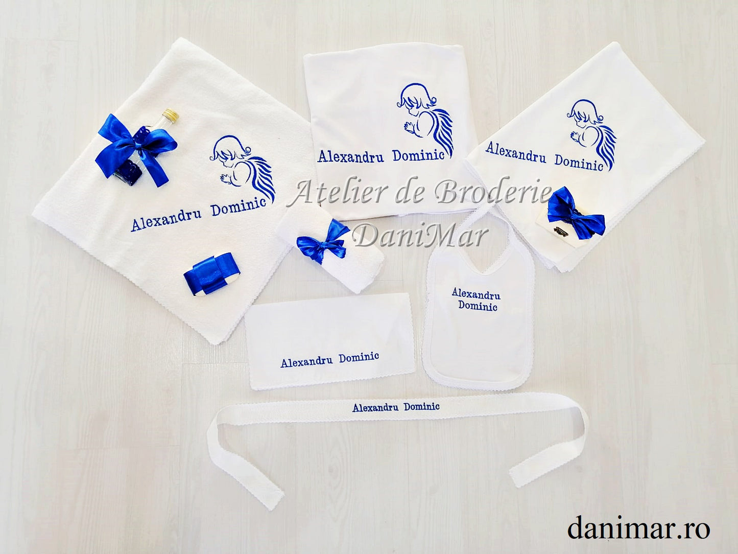 Set trusou botez personalizat - DaniMar