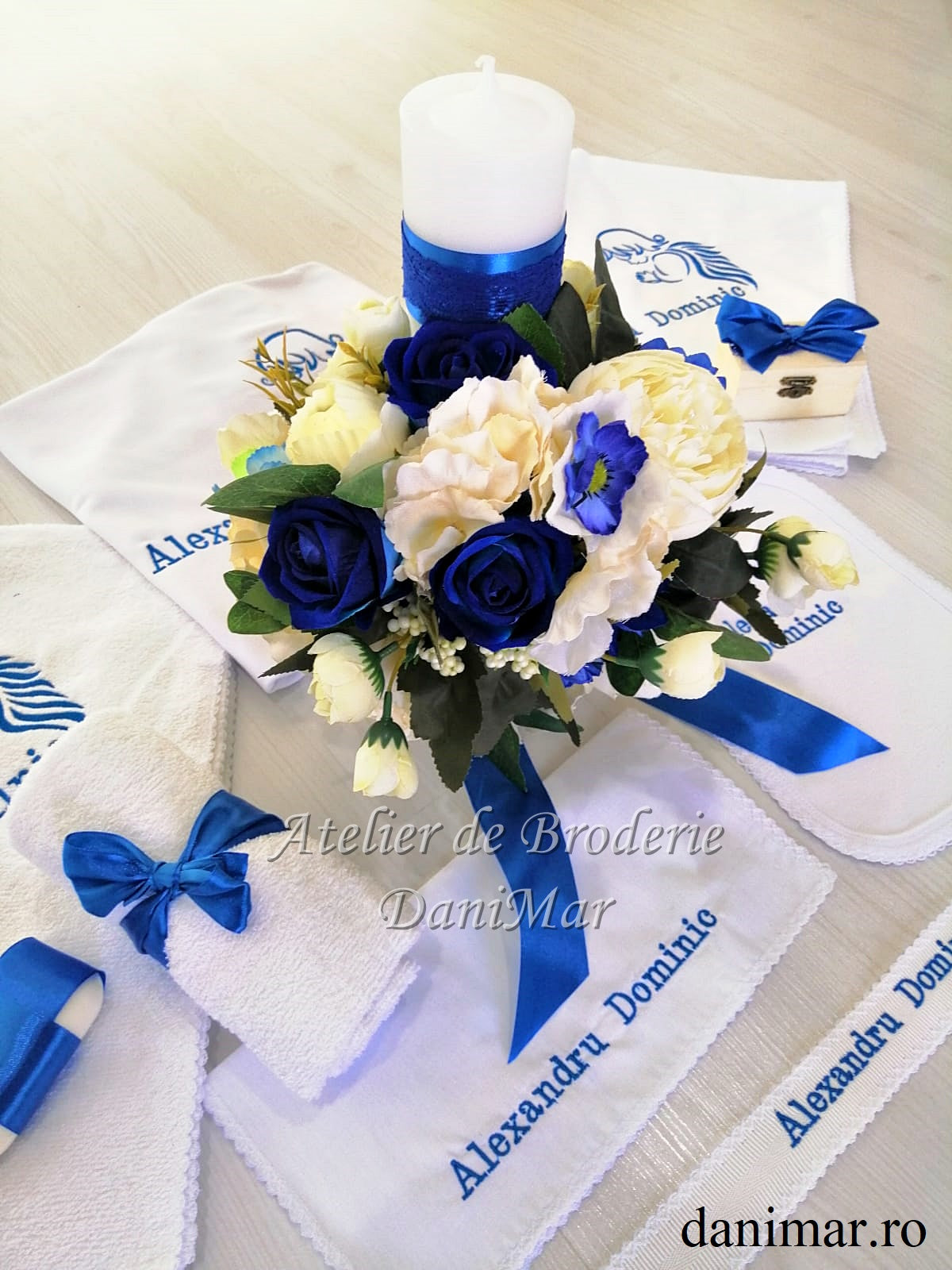 Set trusou botez personalizat - DaniMar