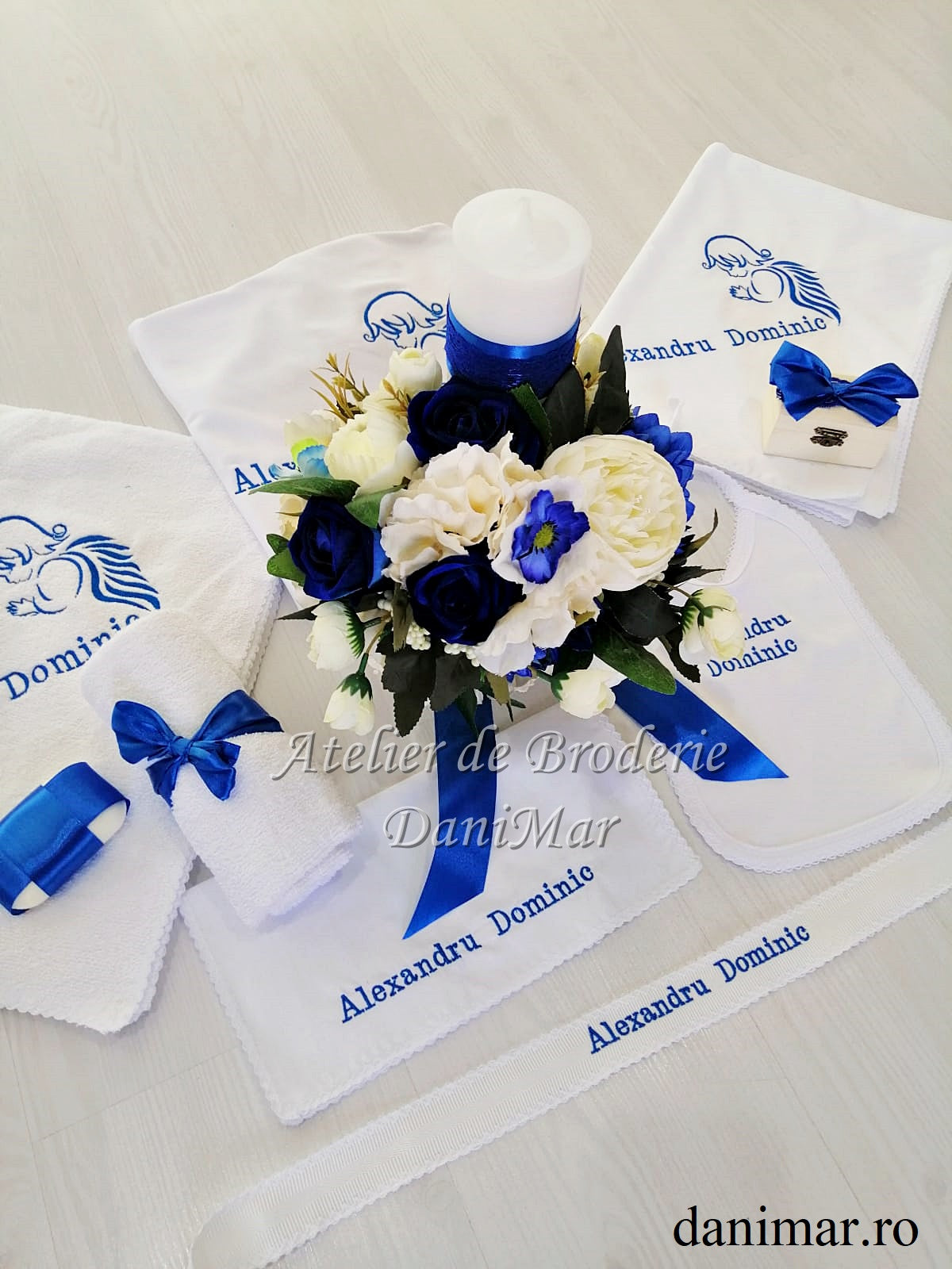 Set trusou botez personalizat - DaniMar