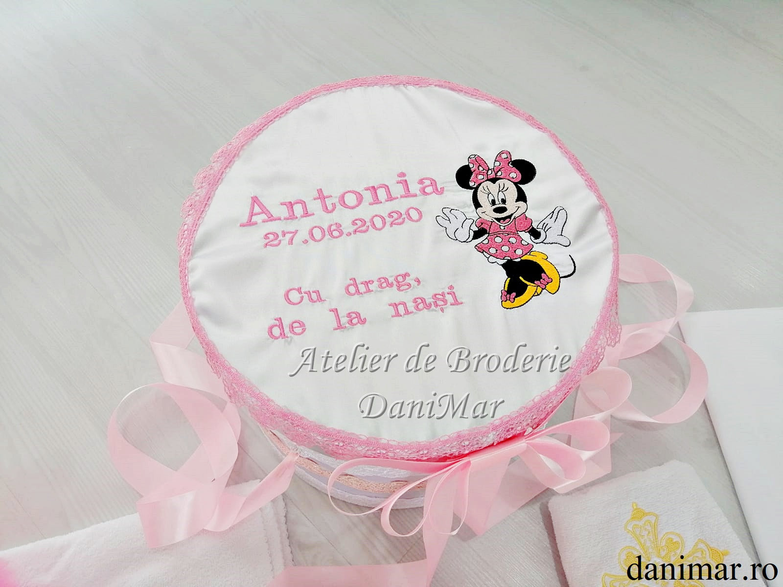 Cutie trusou personalizata fetite - Minnie Mouse - DaniMar Wedding Salon