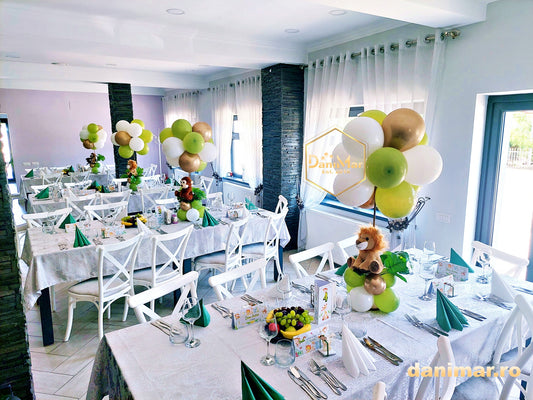 Decor botez băiețel Safari Jungle 41