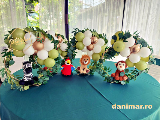 Decor botez băiețel Safari Jungle 35