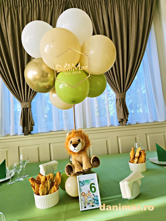Decor botez băiețel Safari Jungle 36