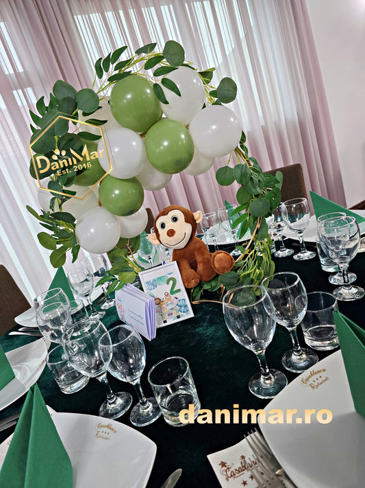 Decor botez băiețel Safari Jungle 39