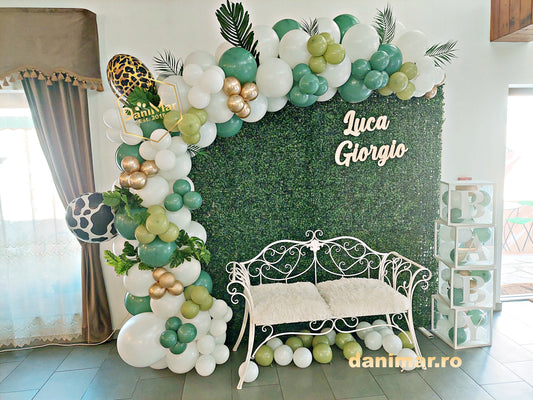 Decor botez băiețel Safari Jungle 15