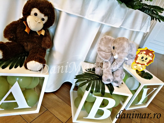 Decor botez băiețel Safari Jungle 19