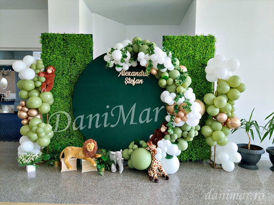 Decor botez băiețel Safari Jungle 25