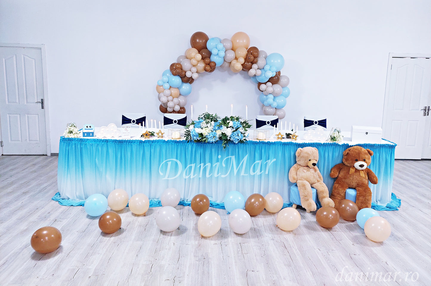 Decor Botez  Baietei -  tematica Ursulet