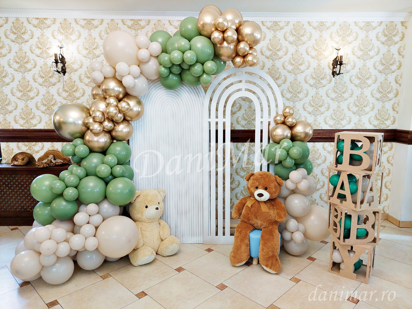 Decor Botez  Baietei -  tematica Ursulet