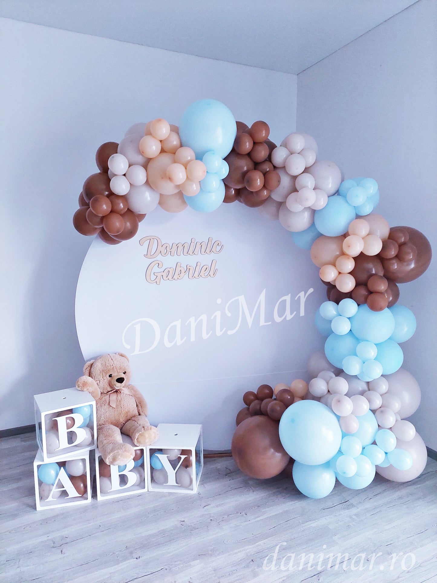Decor Botez  Baietei -  tematica Ursulet