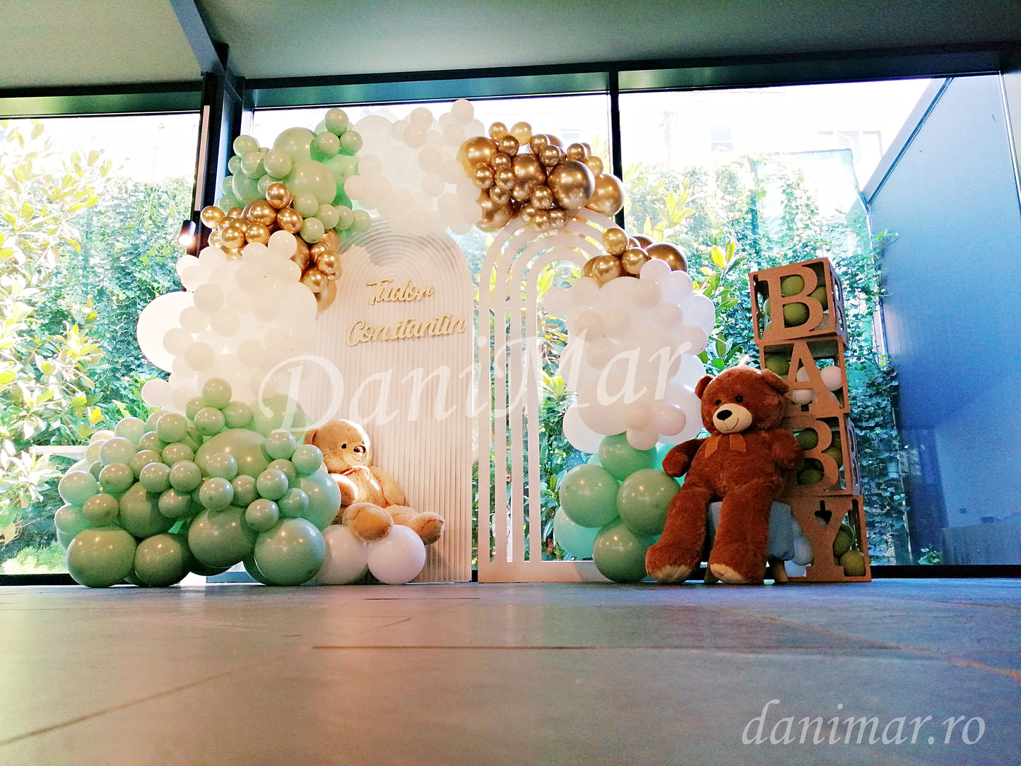 Decor Botez  Baietei -  tematica Ursulet