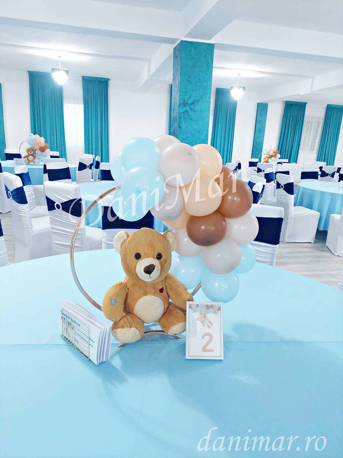 Decor Botez  Baietei -  tematica Ursulet