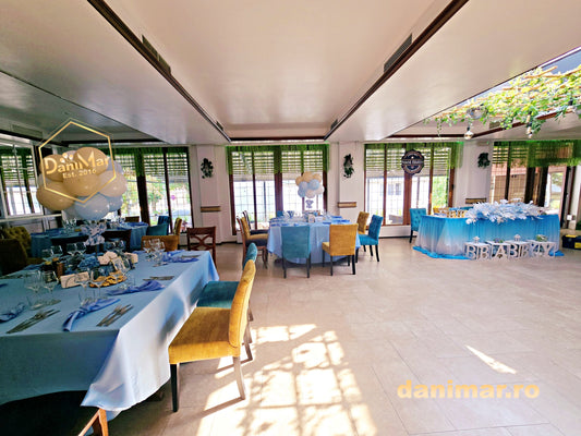Decor botez băiețel cu animăluțe Safari – Toile de Jouy 7