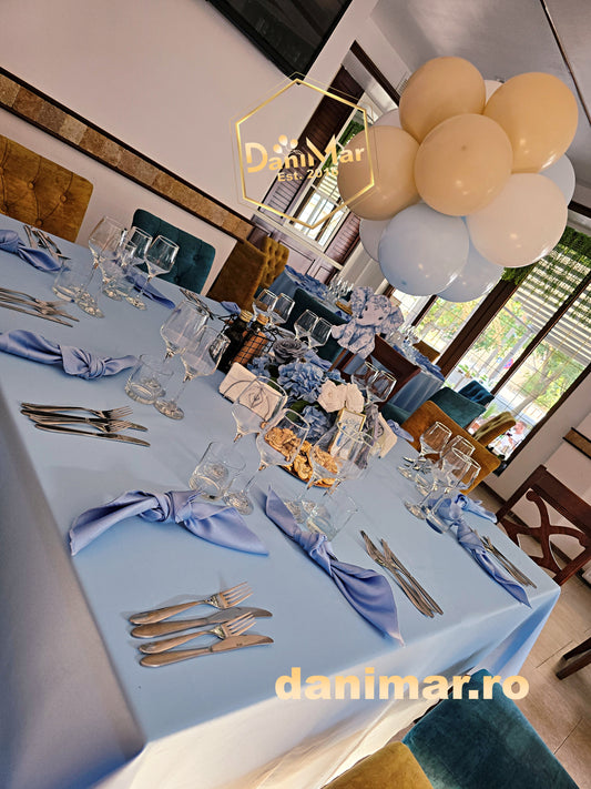 Decor botez băiețel cu animăluțe Safari – Toile de Jouy 9
