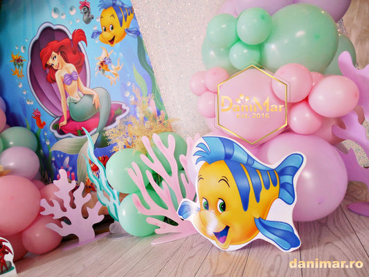 Decor botez Mica Sirenă 6