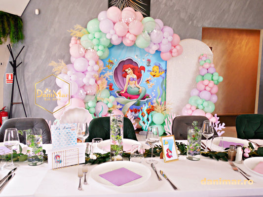 Decor botez Mica Sirenă 9