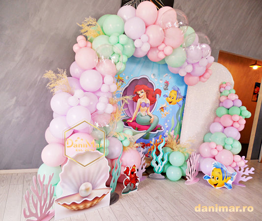 Decor botez Mica Sirenă 3