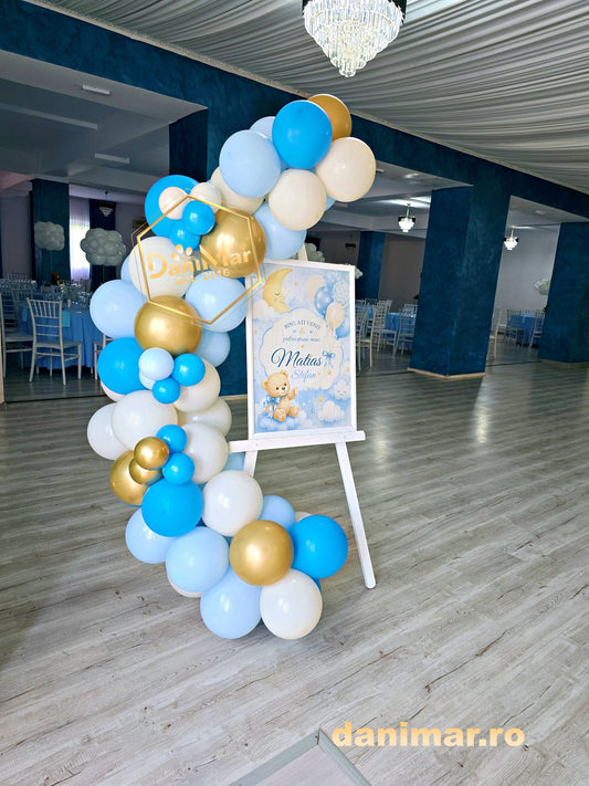 Decor Botez Luna Baietei 10