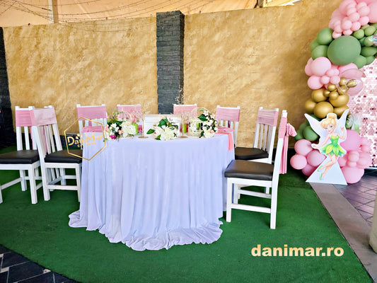 Decor botez fetiță Tinkerbell și Zâne 4