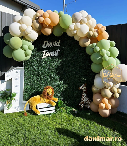 Decor botez băiețel Safari Jungle 11