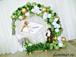 Decor botez baietel Jungle/ Safari 02