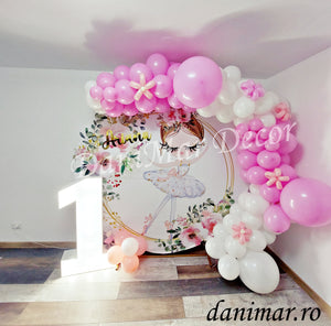 Decor aniversar 1 an - Balerina