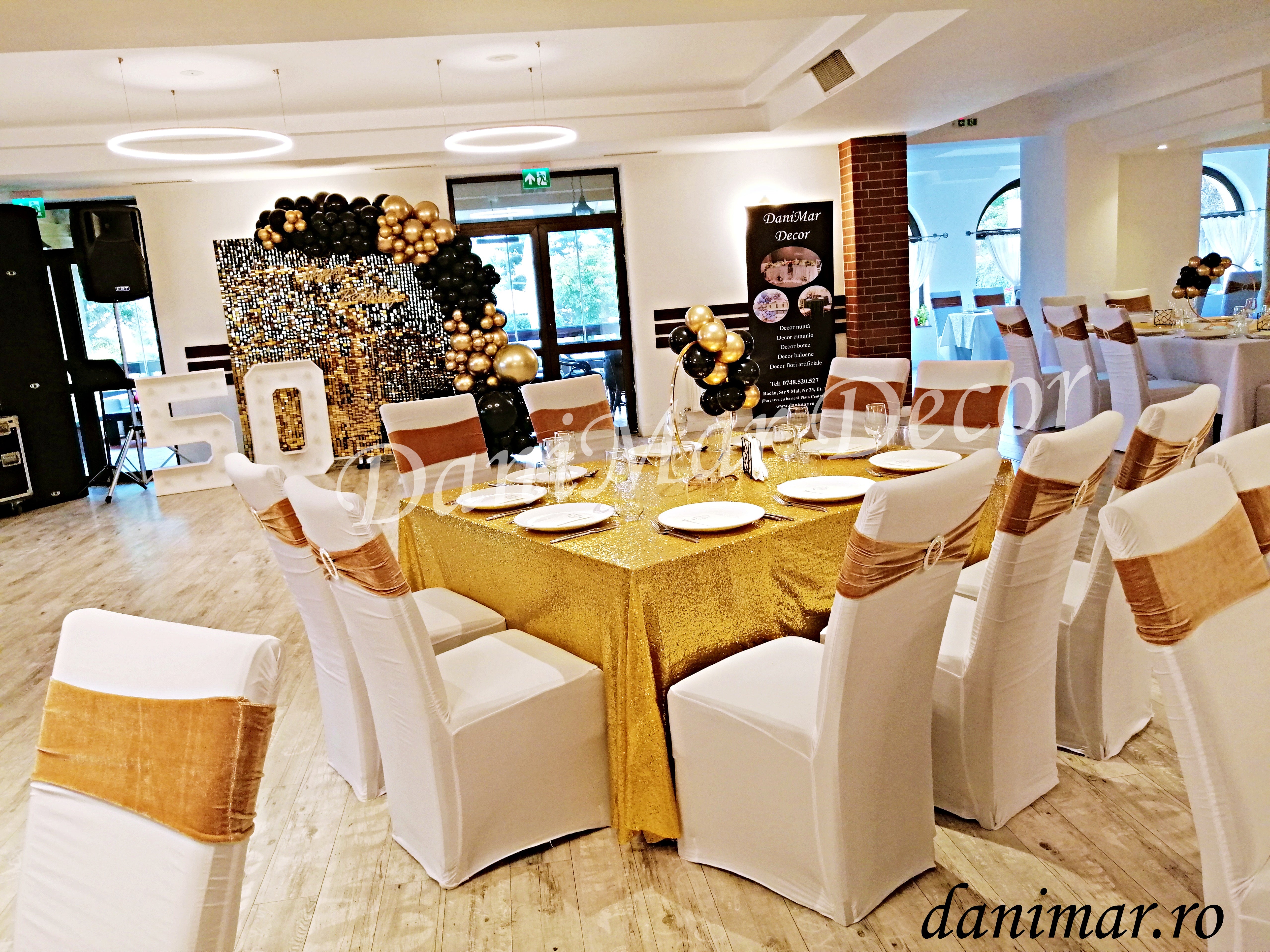 Decor aniversar 50 ani