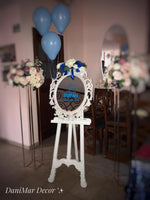 Decor Botez Baietel - Oglinda intrare personalizata