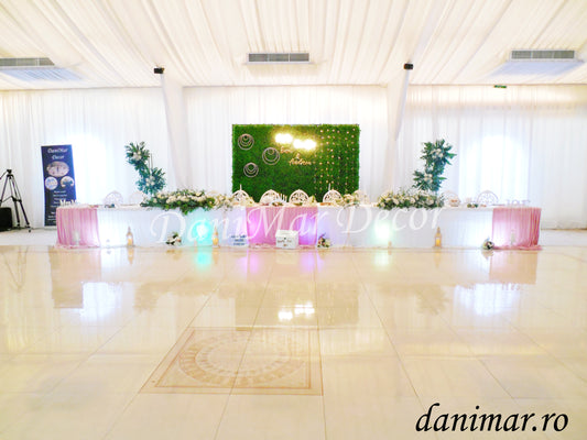 Decor nunta roz