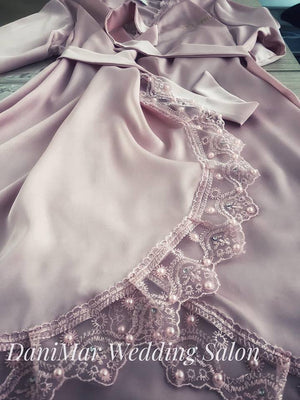Halat mireasa personalizat prin broderie - DaniMar 