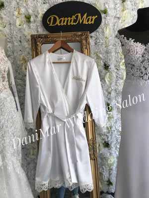 Halat mireasa personalizat prin broderie - DaniMar 